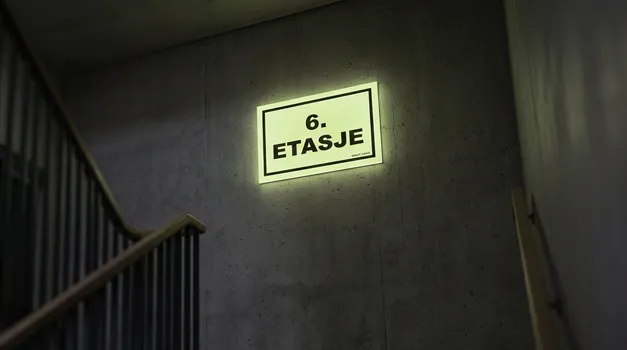 Etasjemerking for trappegang